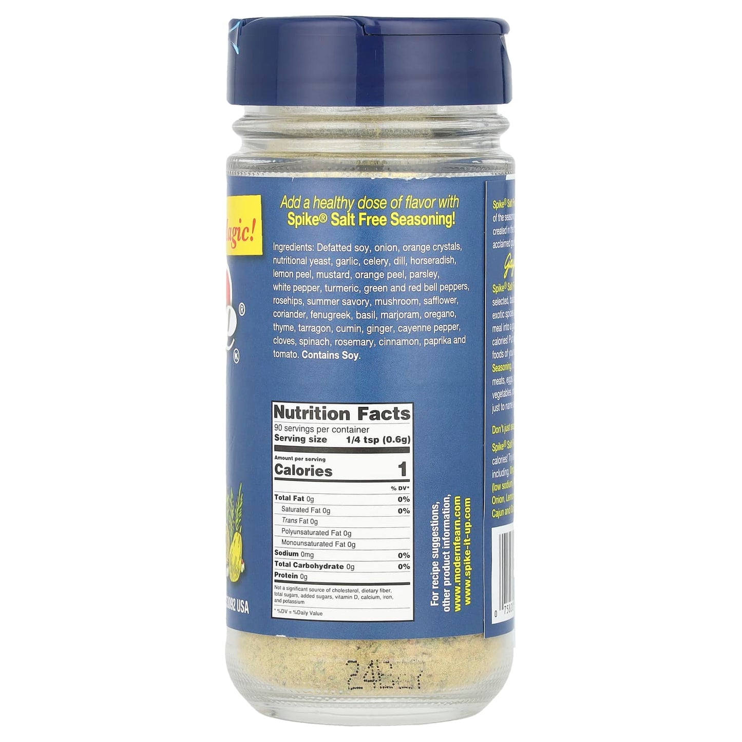 Spike, Salt Free Seasoning, 1.9 oz (54 g) - Image 2