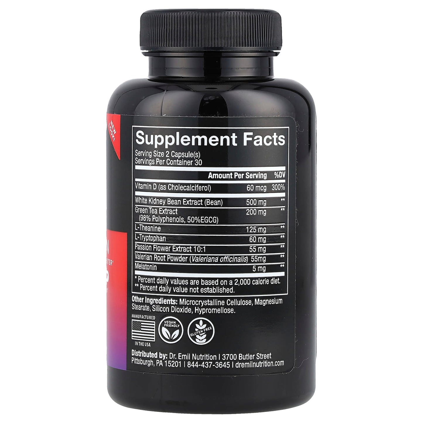 Dr. Emil Nutrition Bedtime Burn - Non-Stimulant Fat Burner & Sleep Aid - Image 2