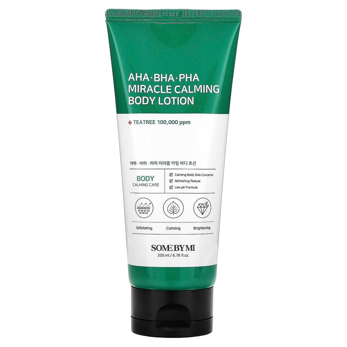 SOME BY MI, AHA. BHA. PHA Miracle Calming Body Lotion, 6.76 fl oz (200 ml) - Image 1