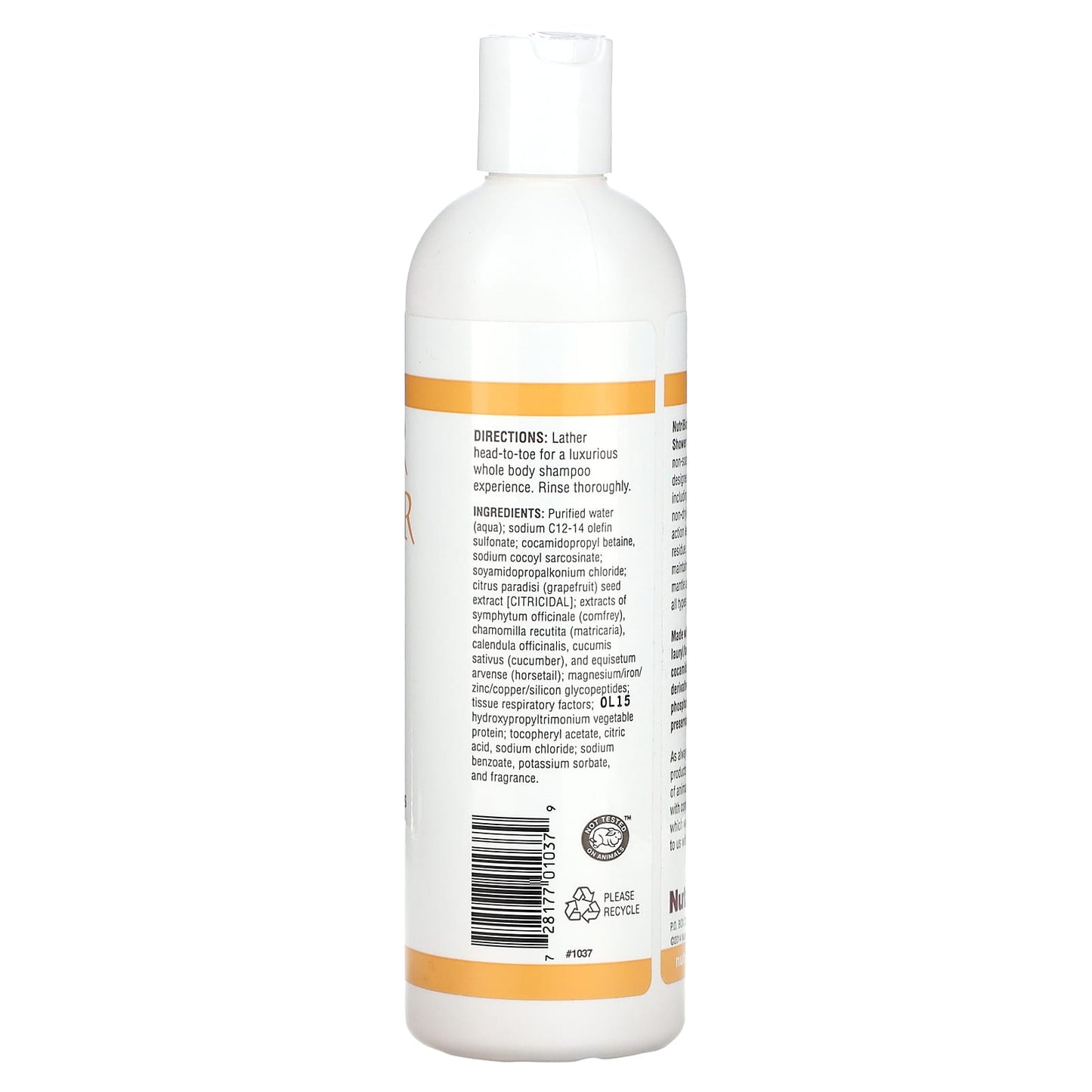 NutriBiotic, Super Shower Gel, Non-Soap, Fresh Fruit, 12 fl oz (355 ml) - Image 2