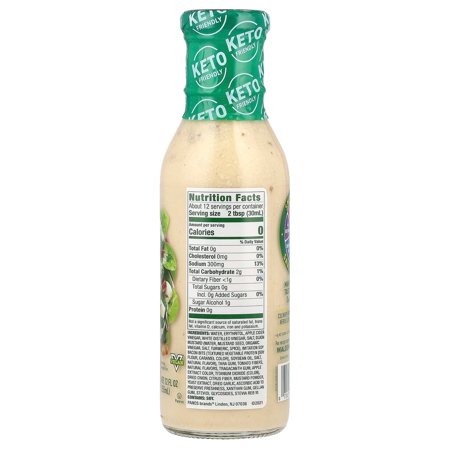 Walden Farms, Creamy Bac'N Dressing, 12 fl oz (355 ml)