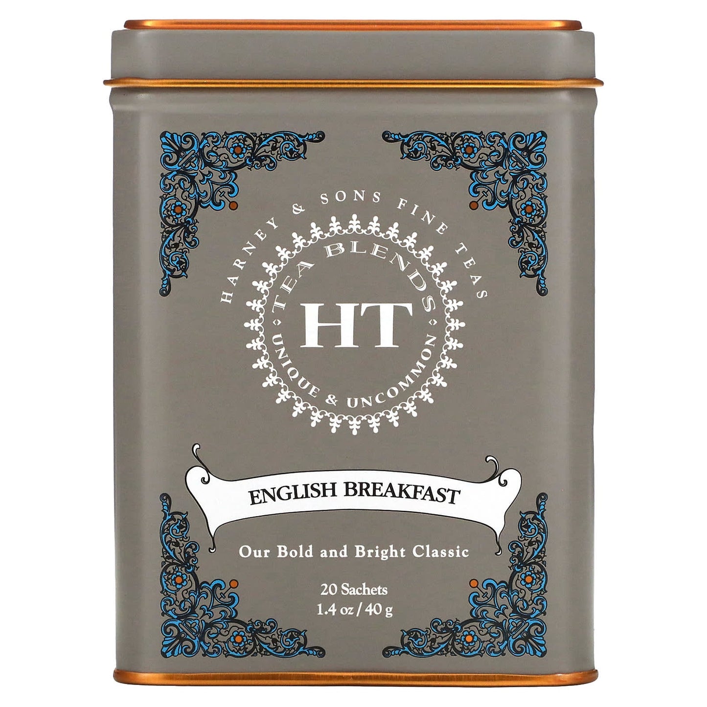 Harney & Sons English Breakfast Tea, Unique Black Tea Blend - Image 1