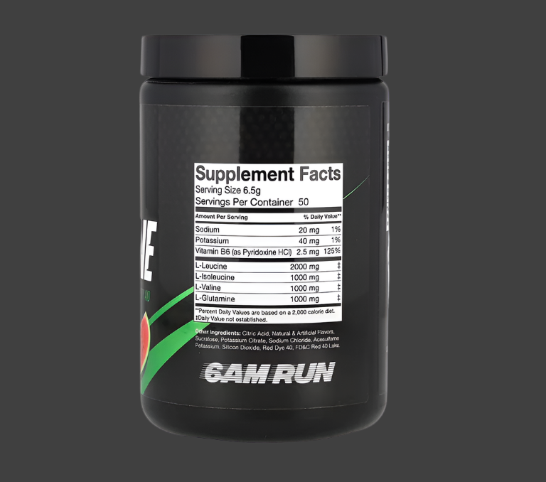 6AM Run, Finishline, Soreness + Fatigue Recovery Aid, Watermelon, 11.46 oz (325 g)