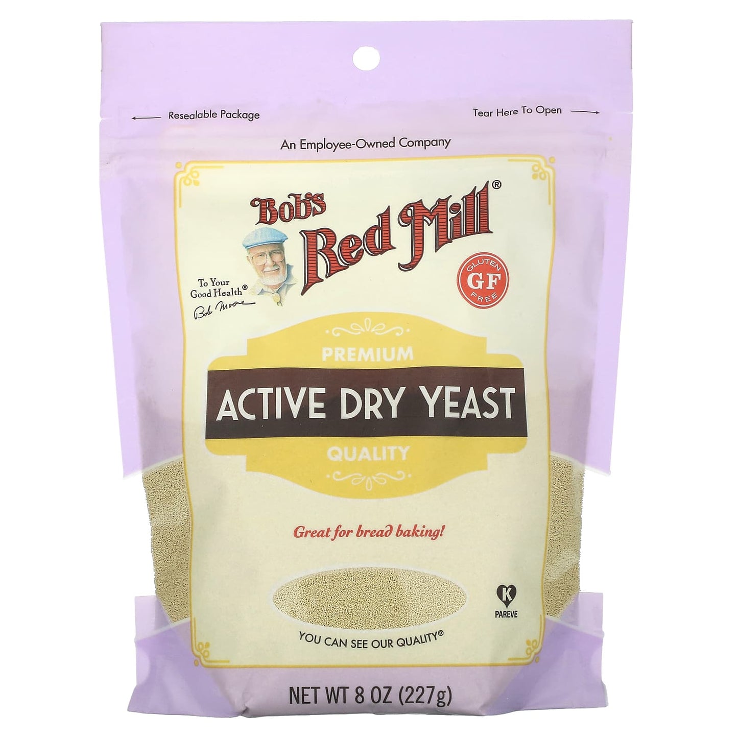 Active Dry Yeast - Gluten Free, Premium Bread Baking Yeast - 8 oz - Image 1
