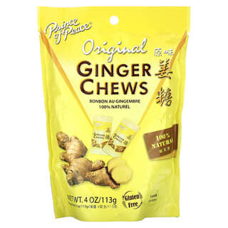 Natural Ginger Chews with Lemon by Prince of Peace, 4 oz (113g)