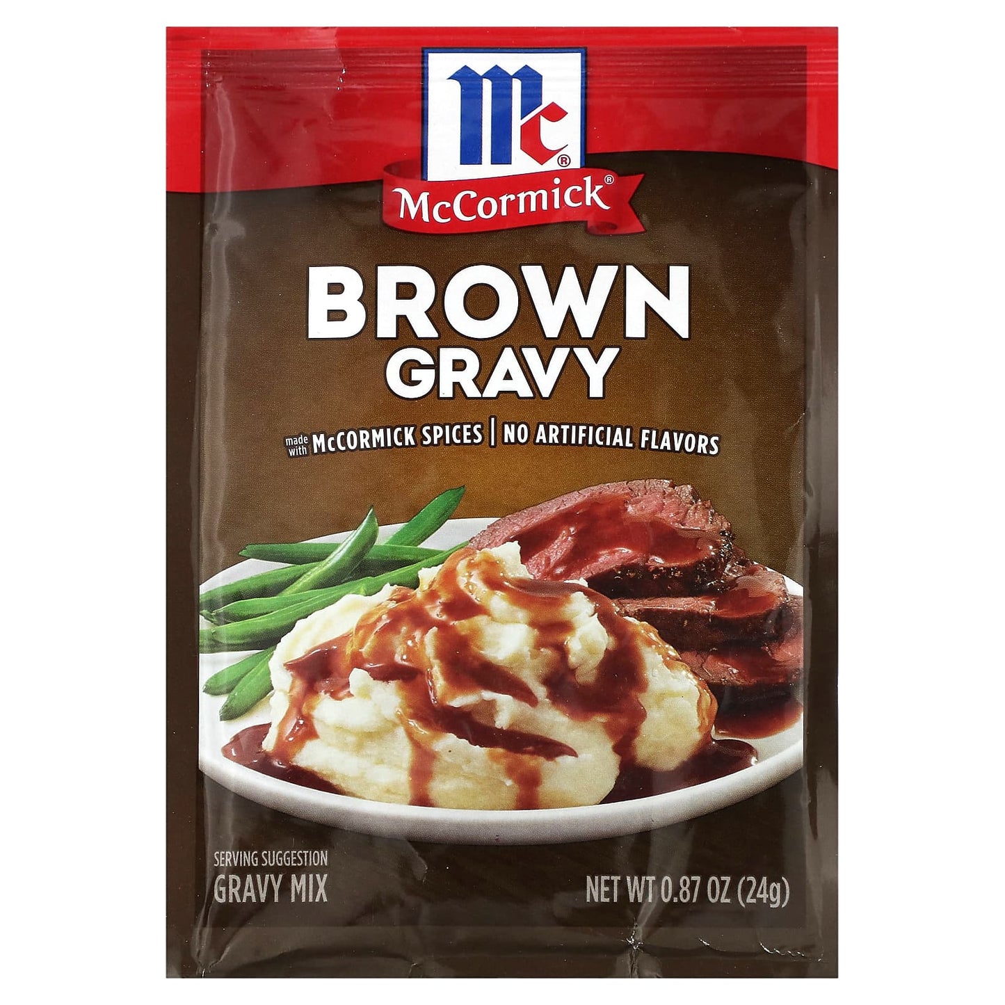 McCormick, Brown Gravy, 0.87 oz (24 g) - Image 1