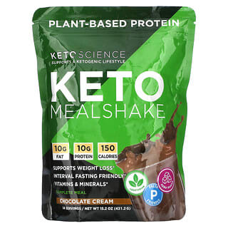 Chocolate Cream Keto Mealshake by Keto Science - 15.2 oz