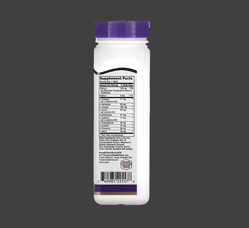 21st Century, Daily Amino Acid, 120 Tablets