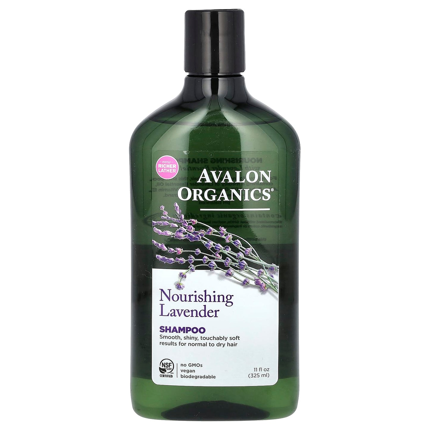 Nourishing Lavender Shampoo for Normal to Dry Hair by Avalon Organics - Image 1