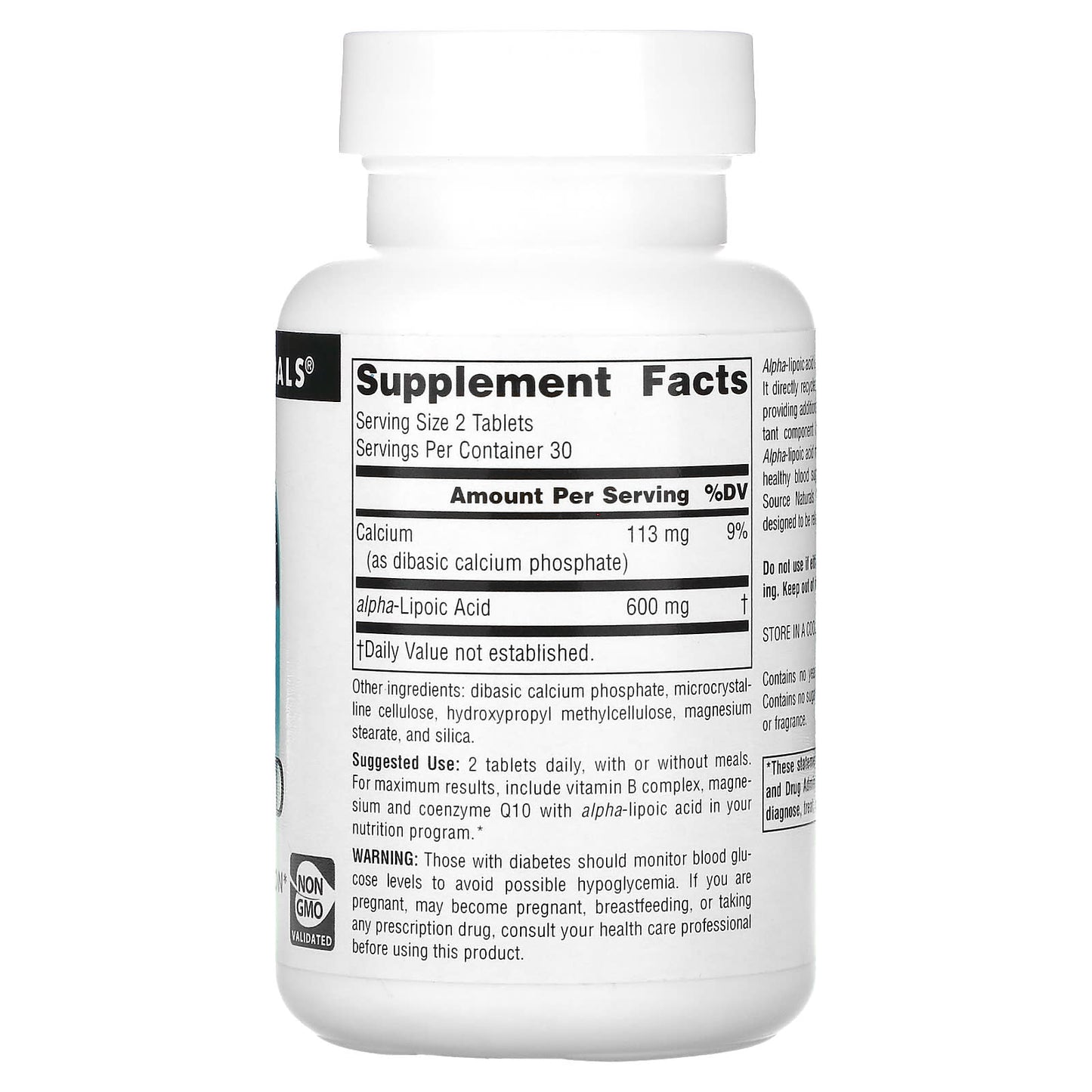 Source Naturals, Alpha Lipoic Acid, Timed Release, 60 Tablets