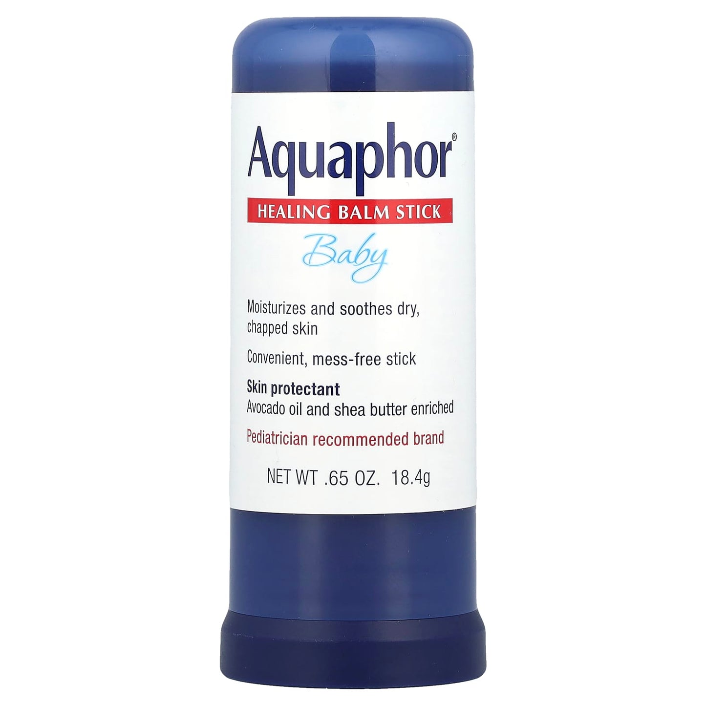 Aquaphor Baby Healing Balm Stick, Fragrance-Free, 0.65 oz - Image 1