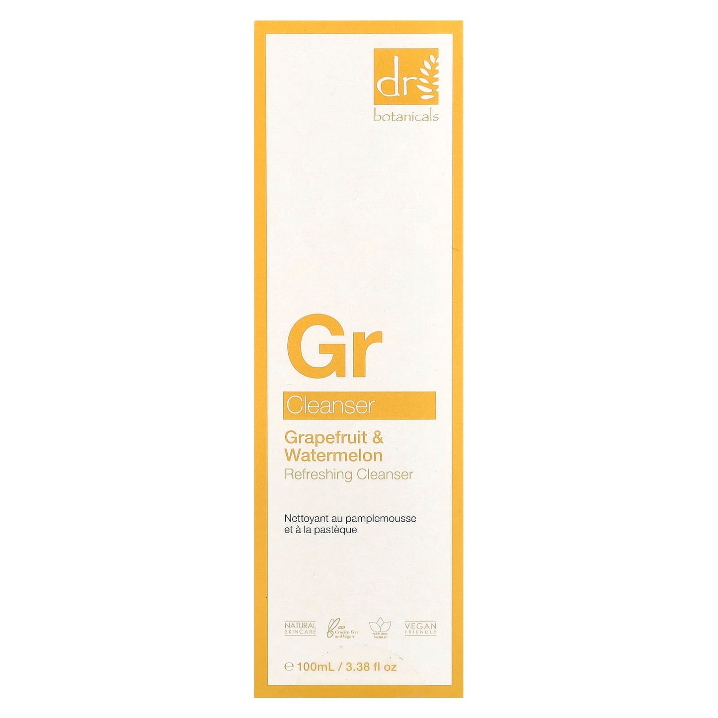 Natural Refreshing Grapefruit & Watermelon Cleanser by Dr. Botanicals - Image 2
