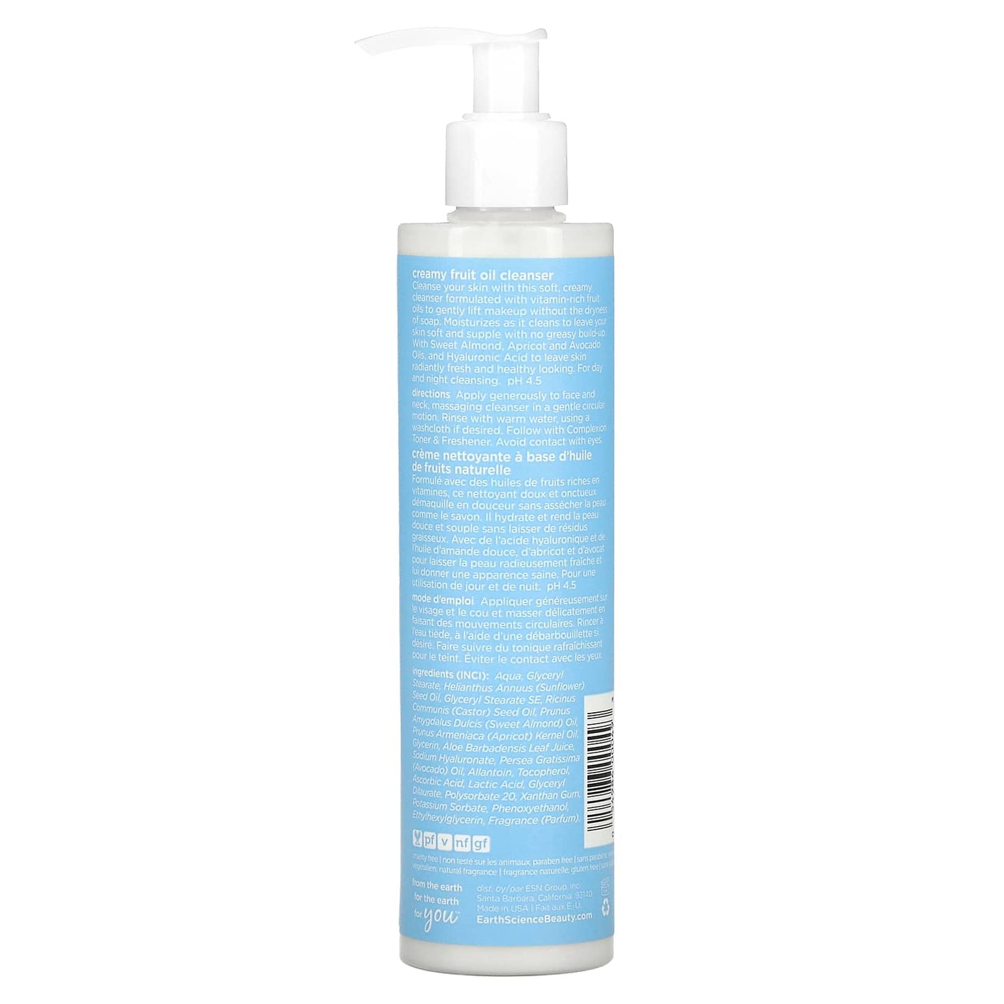 Dry & Sensitive Skin Creamy Oil Cleanser by Earth Science, Cruelty-Free - Image 2