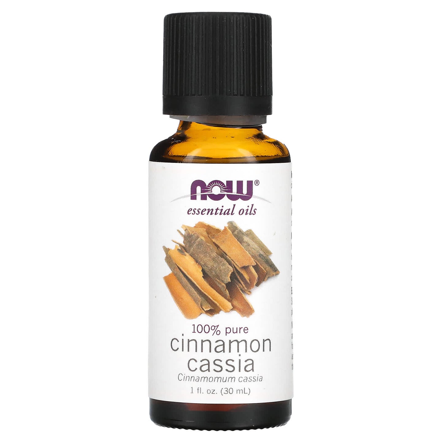NOW Foods, Essential Oils, Cinnamon Cassia, 1 fl oz (30 ml) - Image 1