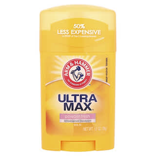 Arm & Hammer UltraMax Antiperspirant Deodorant, 50% Less Expensive