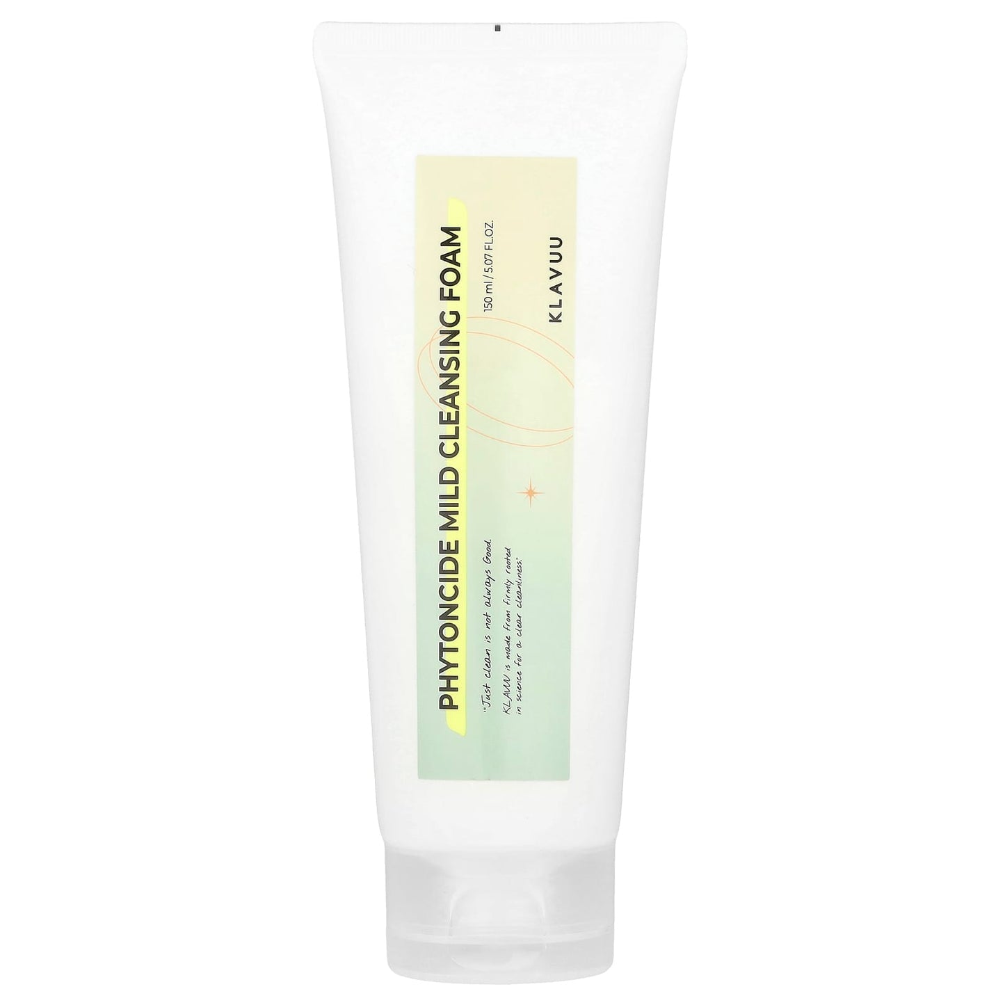 KLAVUU, Phytoncide Mild Cleansing Foam, 5.07 fl oz (150 ml) - Image 1