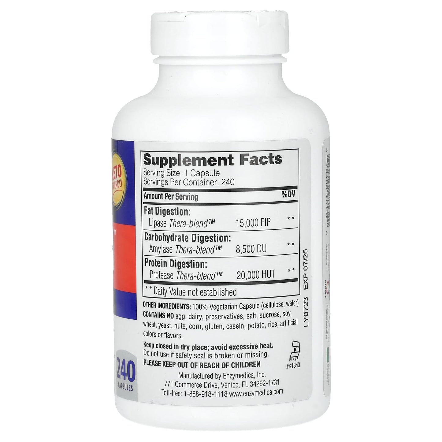 Enzymedica Lypo Gold for Enhanced Fat Digestion & Cardiovascular Support - Image 2