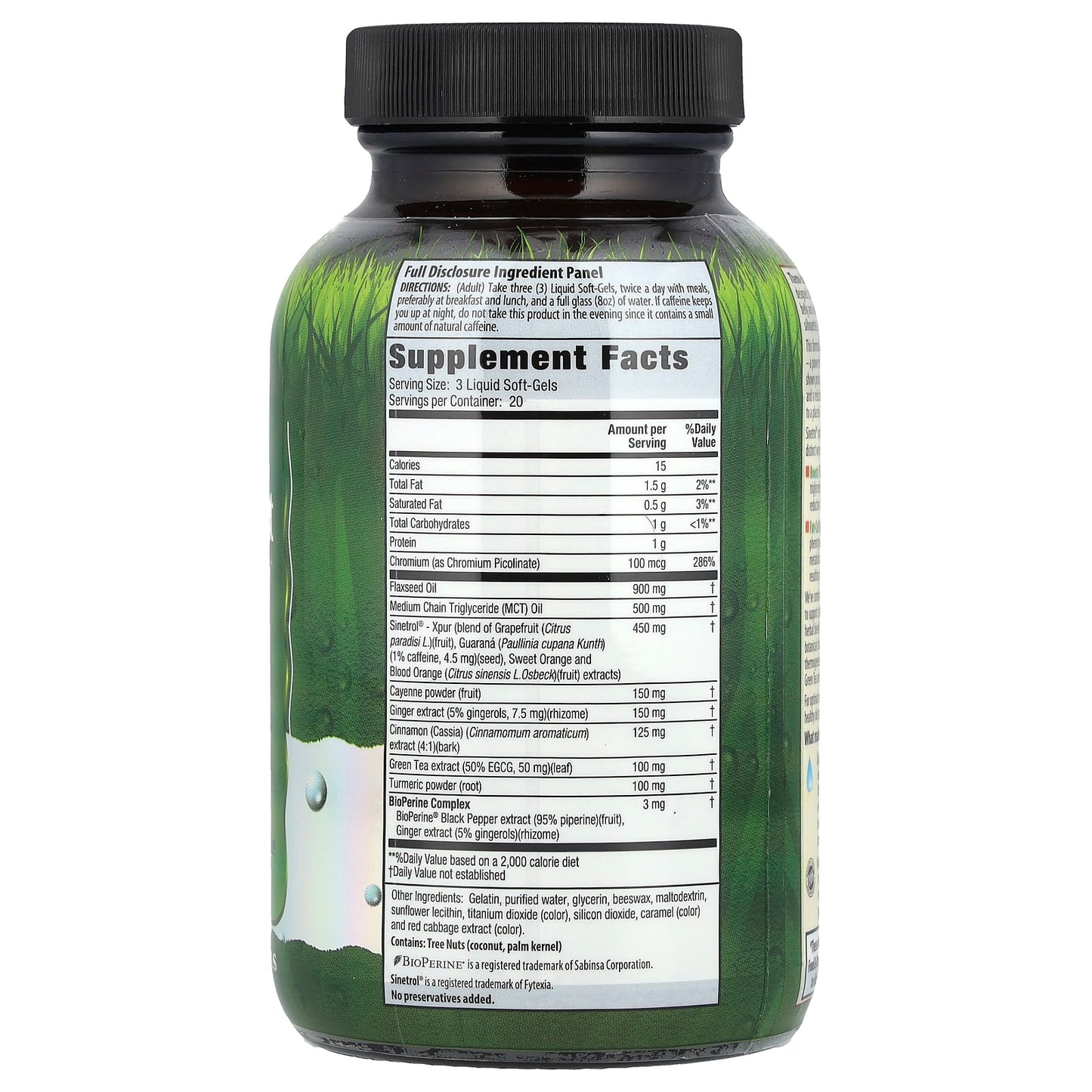 Thermo-Burn Fat Metabolizer by Irwin Naturals - 60 Liquid Soft-Gels - Image 2