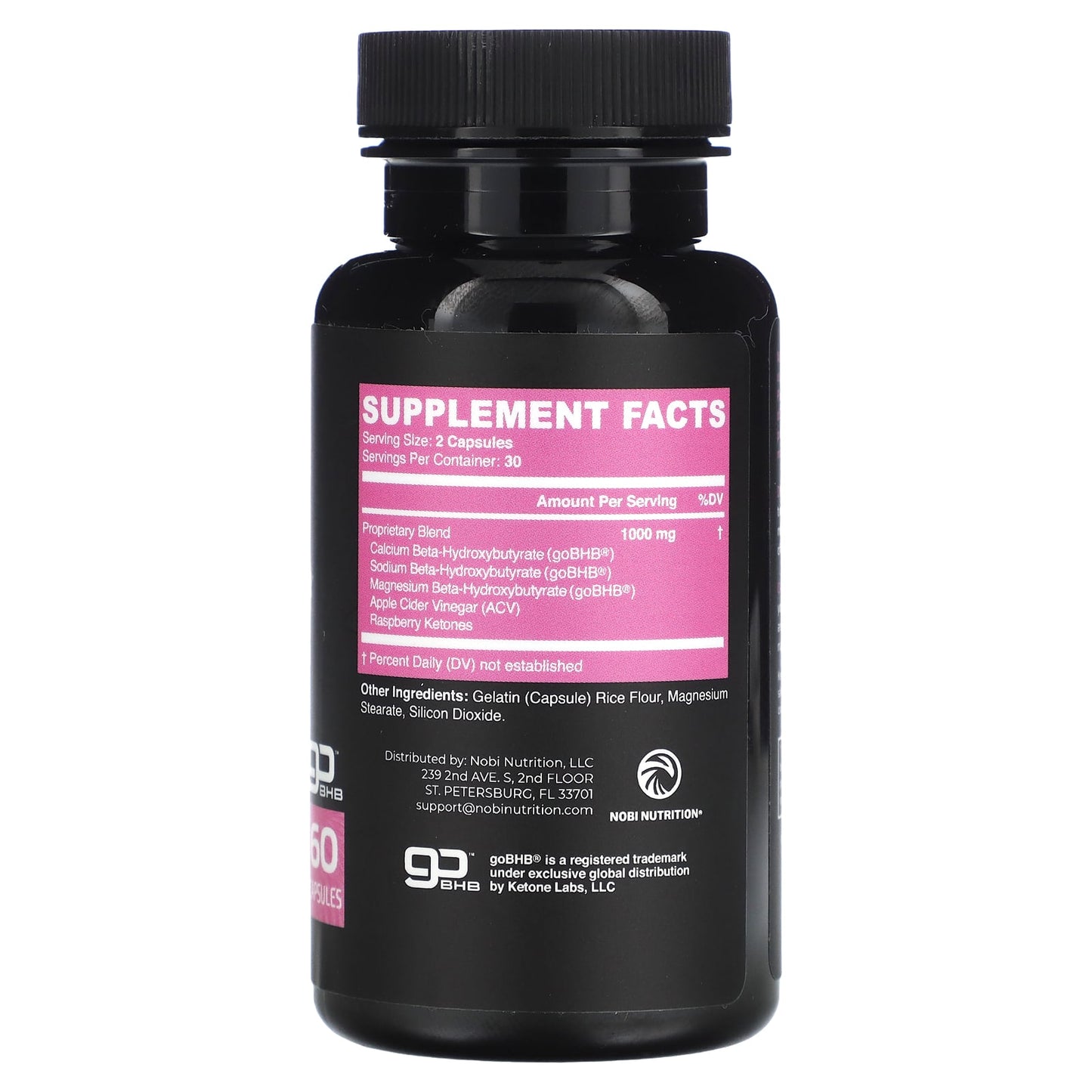 Nobi Nutrition, Premium Women's Fat Burner, 60 Capsules - Image 2