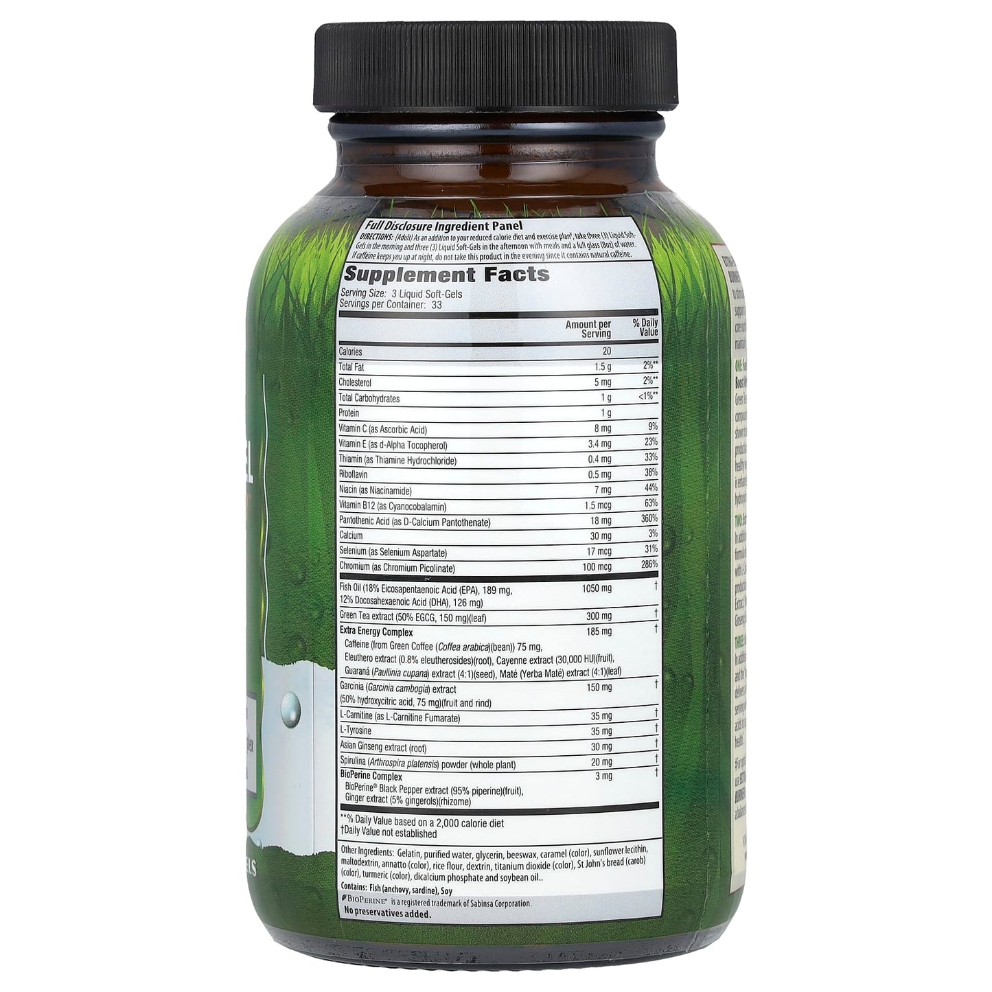 Irwin Naturals Extra-Energy Thermo-Fuel Max Fat Burner - Boost Metabolism & Weight Loss - Image 2