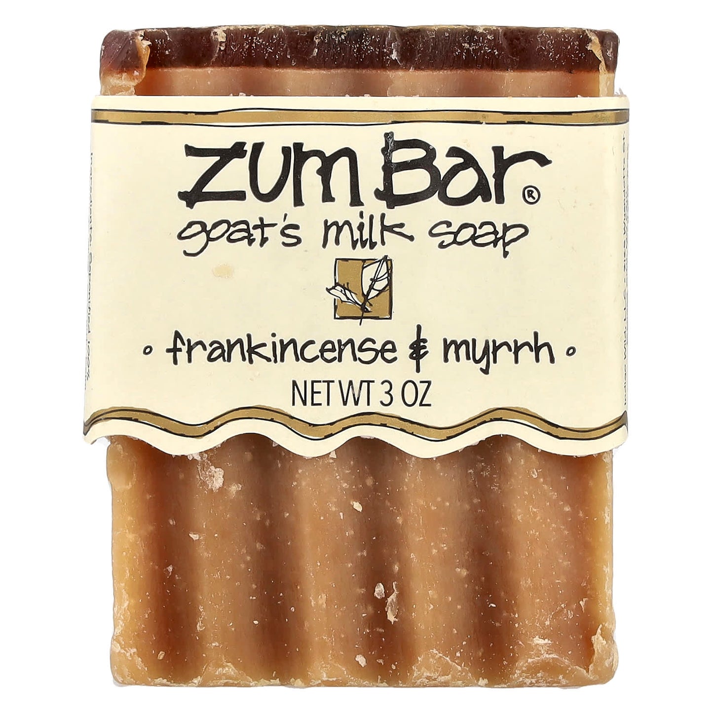 ZUM, Zum Bar®, Goat's Milk Soap, Frankincense & Myrrh, 3 oz - Image 1
