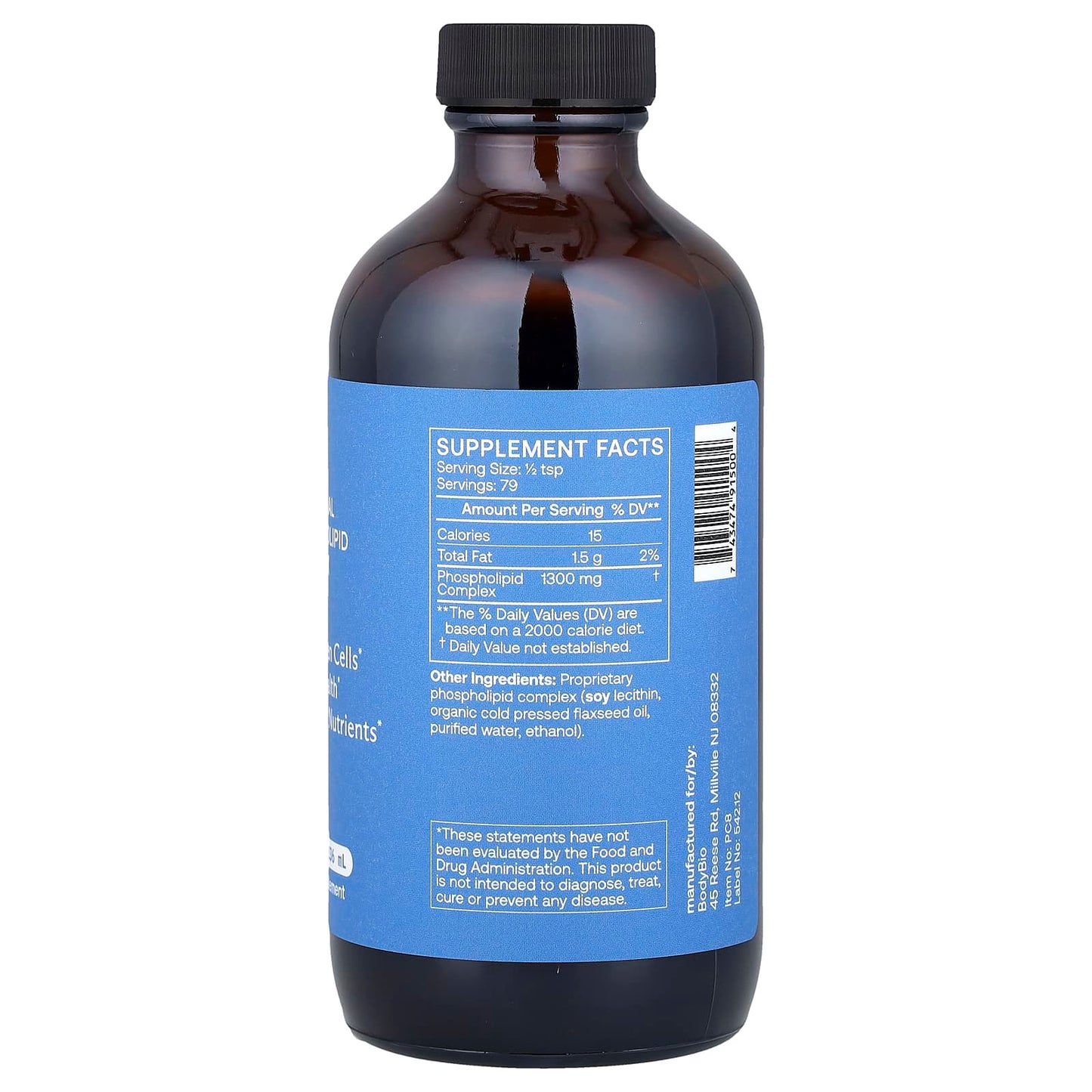 BodyBio Liposomal Phospholipid Complex for Cellular Repair & Detox - Image 2