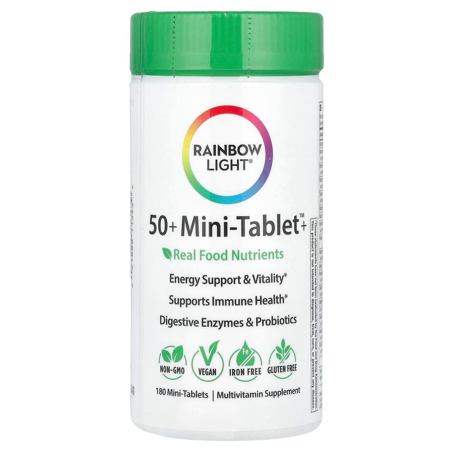 Rainbow Light, 50+ Mini-Tablet™+, 180 Mini-Tablets - Image 1