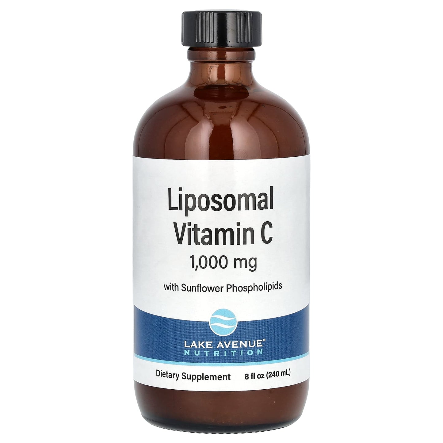 Boost Skin and Immune Health with Liposomal Vitamin C - 1,000mg - 8fl oz - Image 1