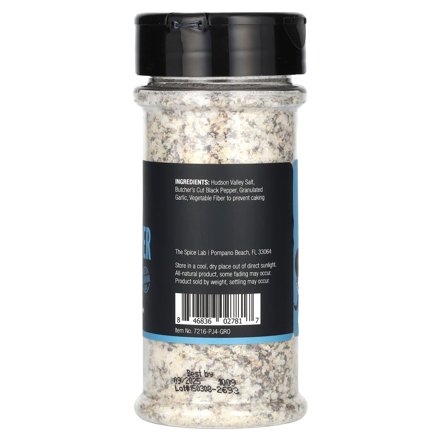 The Spice Lab, Salt, Pepper + Garlic, 6.2 oz (175 g) - Image 2