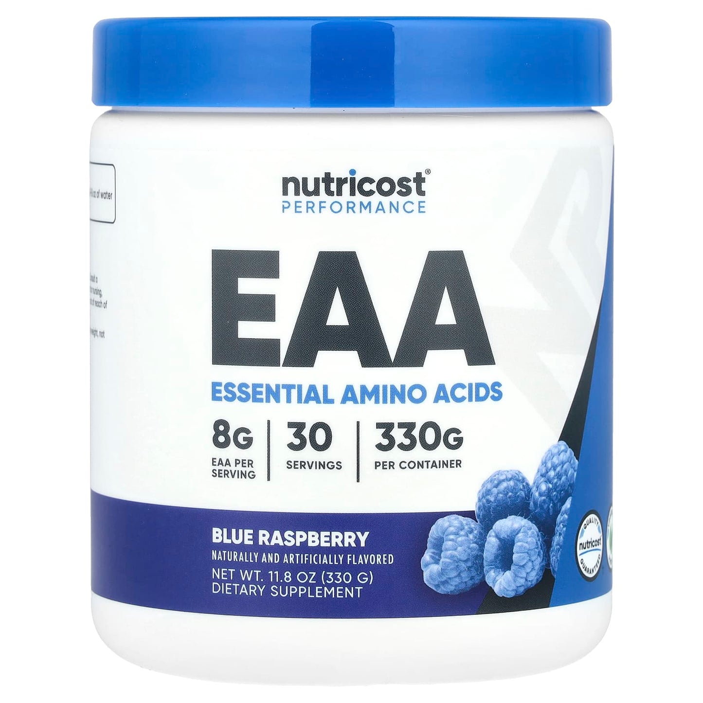 Nutricost, Performance, EAA, Blue Raspberry, 11.8 oz (330 g) - Image 1