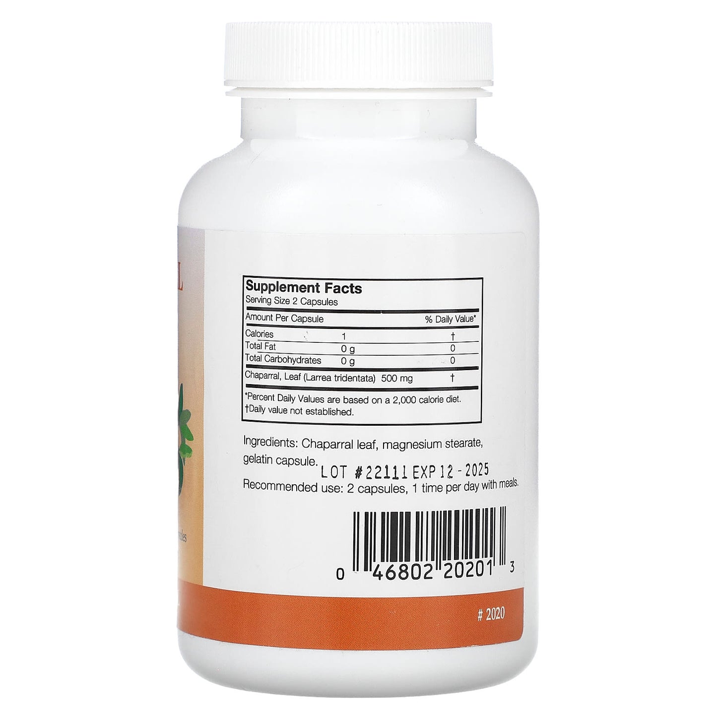 Chaparral Supplement for Liver Health - 180 Capsules by Arizona Natural - Image 2