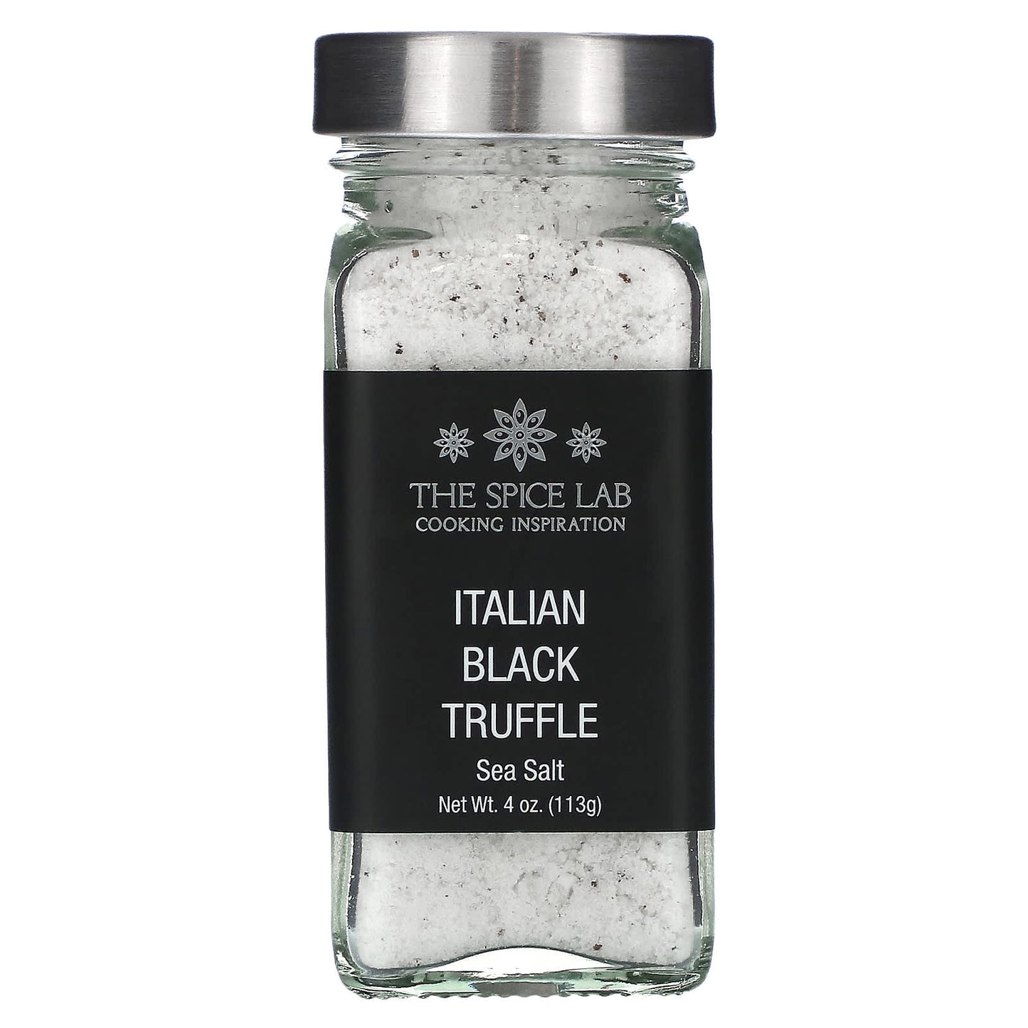 The Spice Lab, Italian Black Truffle, Sea Salt, 4 oz (113 g) - Image 1