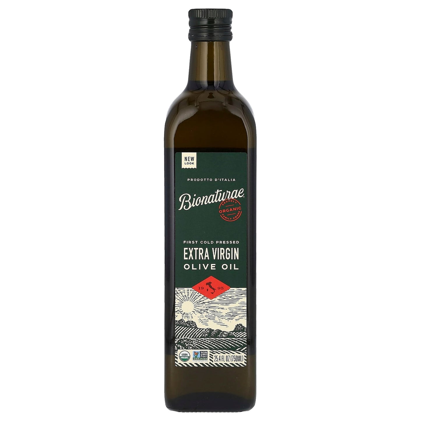 Bionaturae Organic Extra Virgin Olive Oil, 25.4 fl oz (750 ml) - Image 1