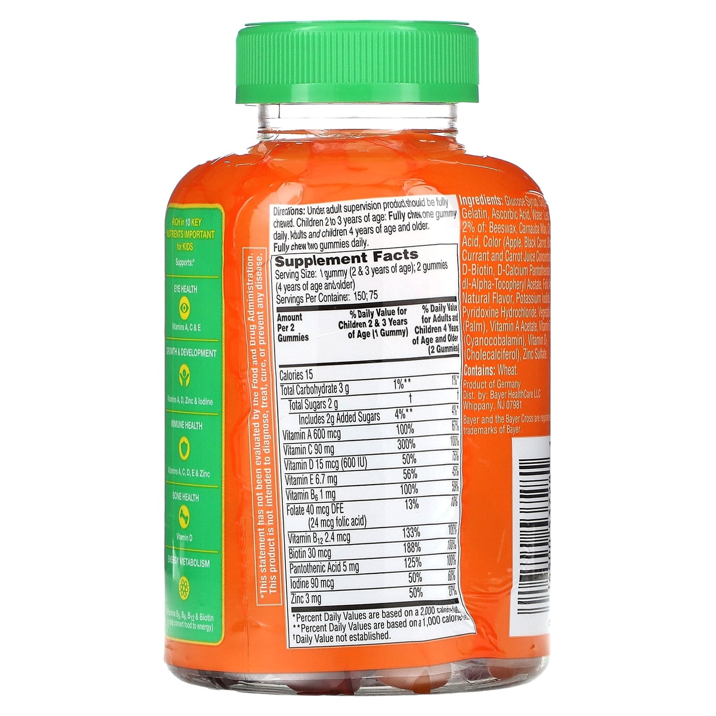 Flintstones Children's Multivitamin with Immunity Support, 150 Gummies - Image 2