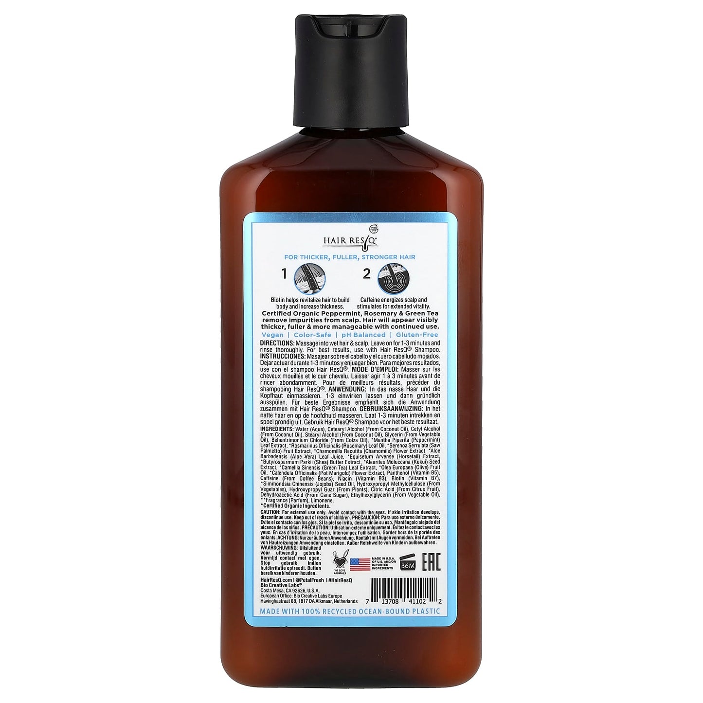 Petal Fresh, Hair ResQ®, Thickening Treatment, Thickening Original Formula Weightless Conditioner, For Thinning Hair, 12 fl oz (355 ml) - Image 2
