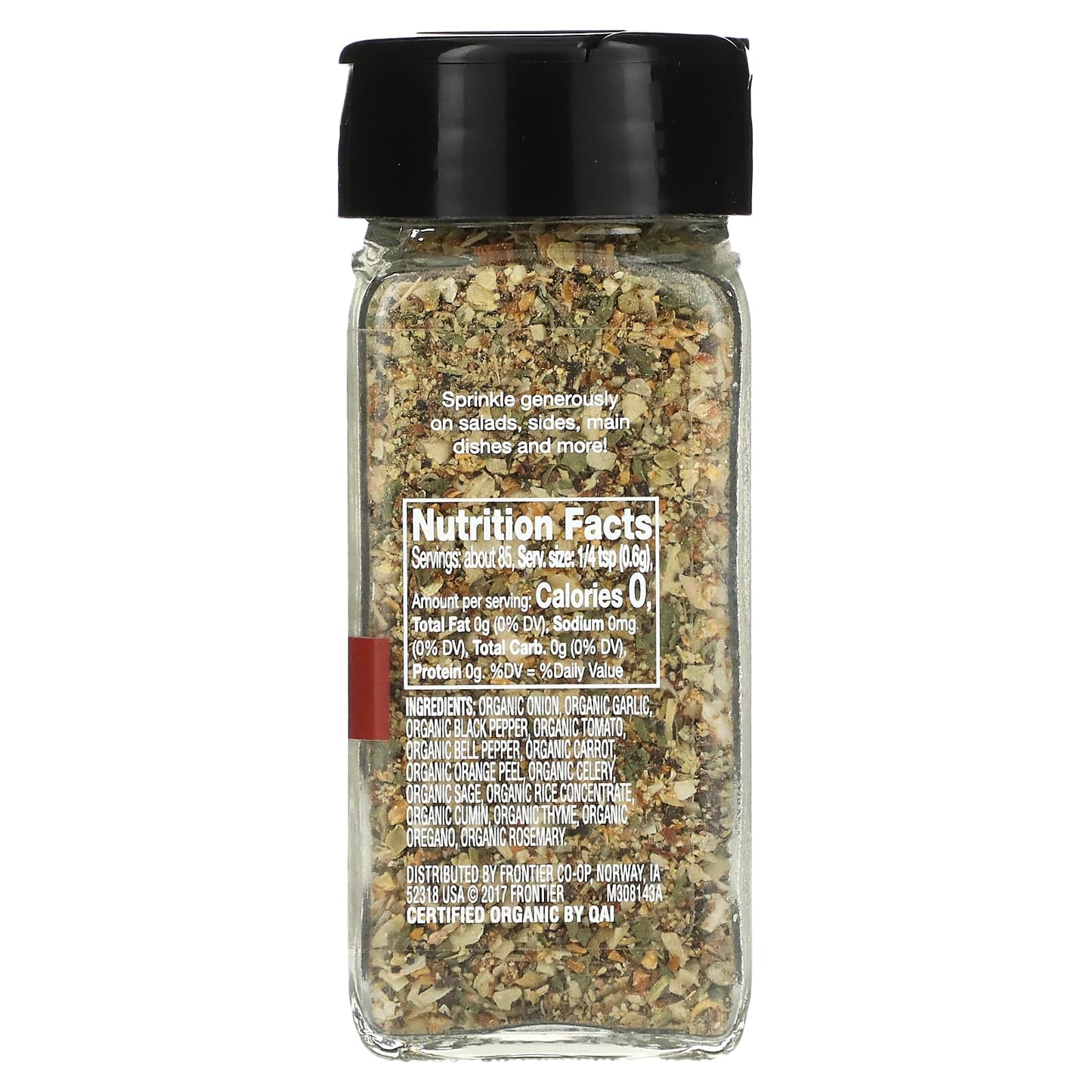 Simply Organic, Spice Right Everyday Blends, All-Purpose Salt-Free, 1.8 oz (51 g) - Image 2