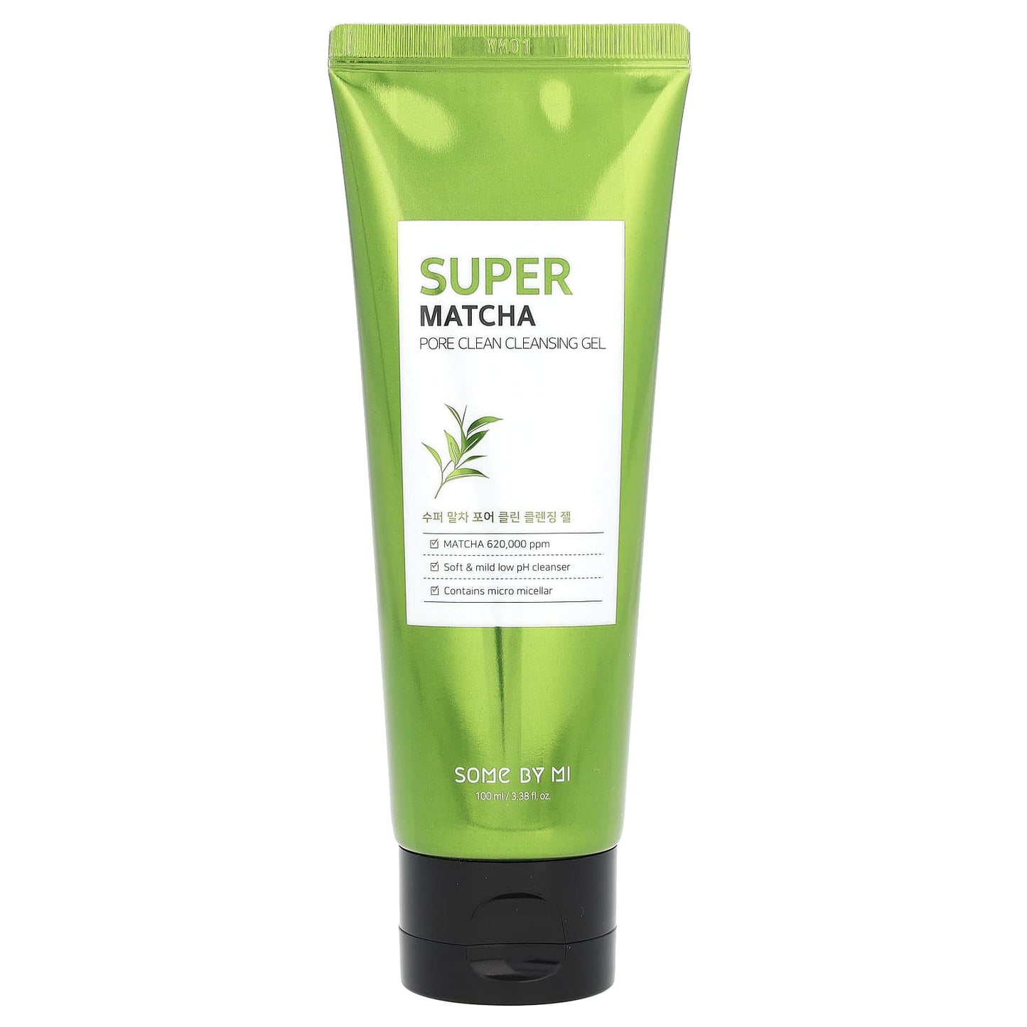 SOME BY MI, Super Matcha Pore Clean Cleansing Gel, 3.38 fl oz (100 ml) - Image 1