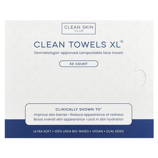 Dermatologist-Approved Compostable Face Towels for Clean Skin