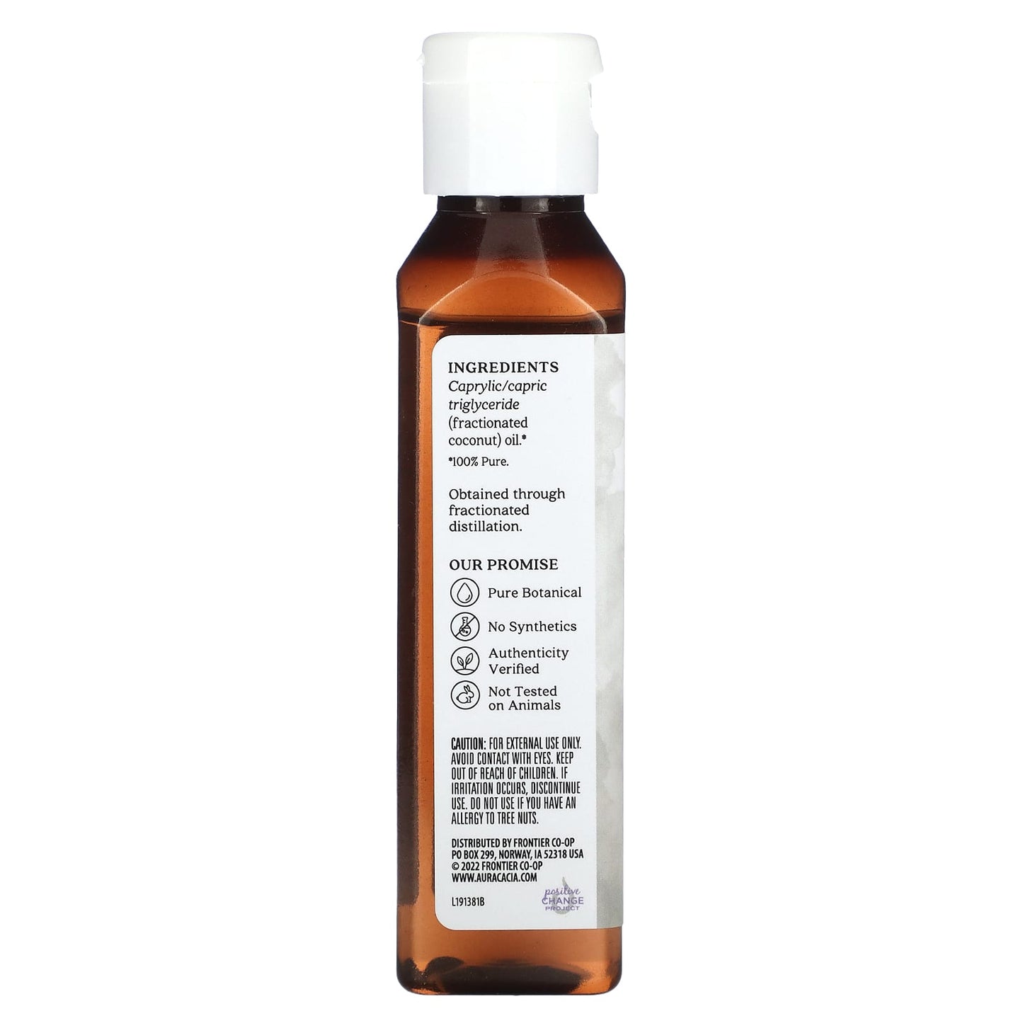 Fractionated Coconut Oil by Aura Cacia - Moisturizing for Skin & Hair - Image 2