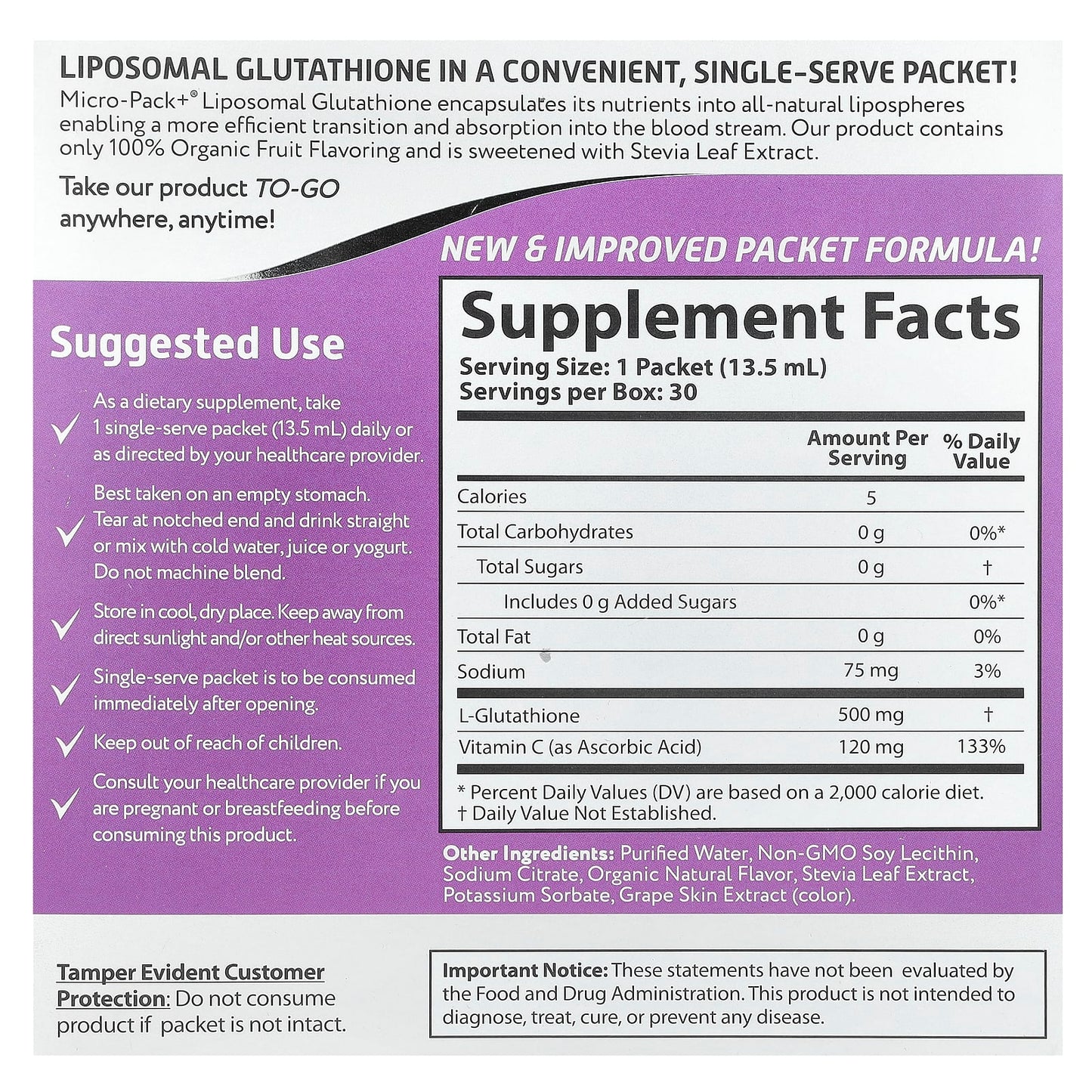 Liposomal Glutathione Supplements by Aurora Nutrascience - Boost Antioxidants - Image 2