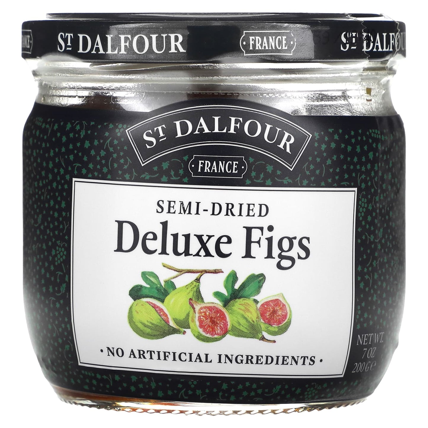St. Dalfour, Semi-Dried Deluxe Figs, 7 oz (200 g) - Image 1
