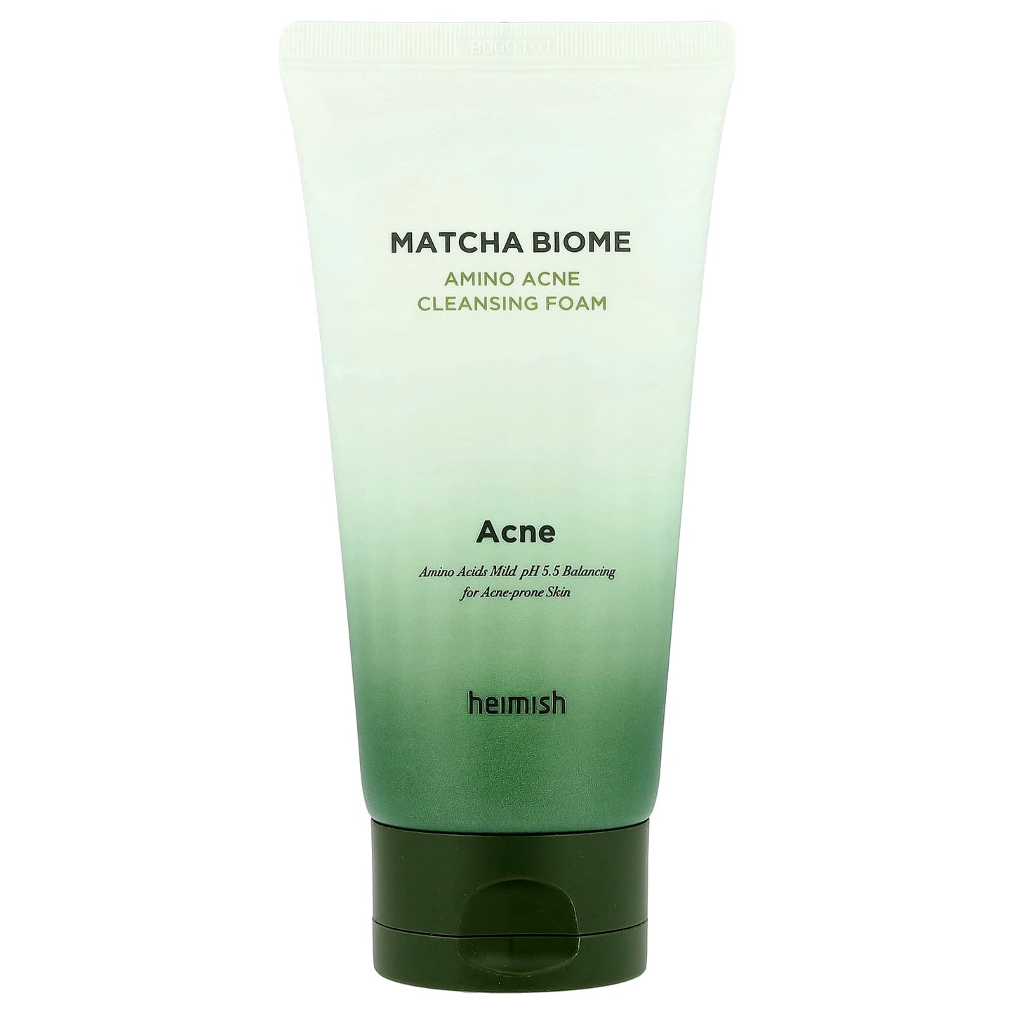 Heimish Matcha Biome Amino Acne Cleansing Foam, 5.29 oz (150g) - Image 1
