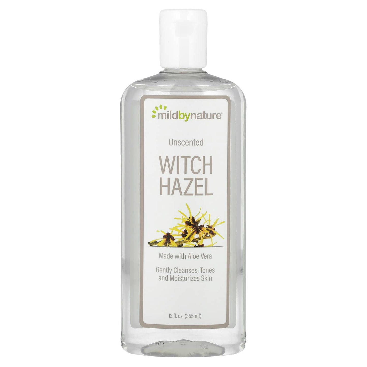 Alcohol-Free Unscented Witch Hazel Toner for Soft Skin - Image 1
