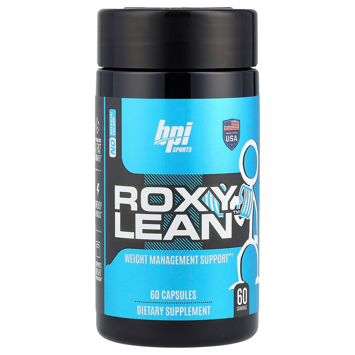 BPI Sports RoxyLean Fat Burner & Thermogenic Supplement, 60 Capsules - Image 1