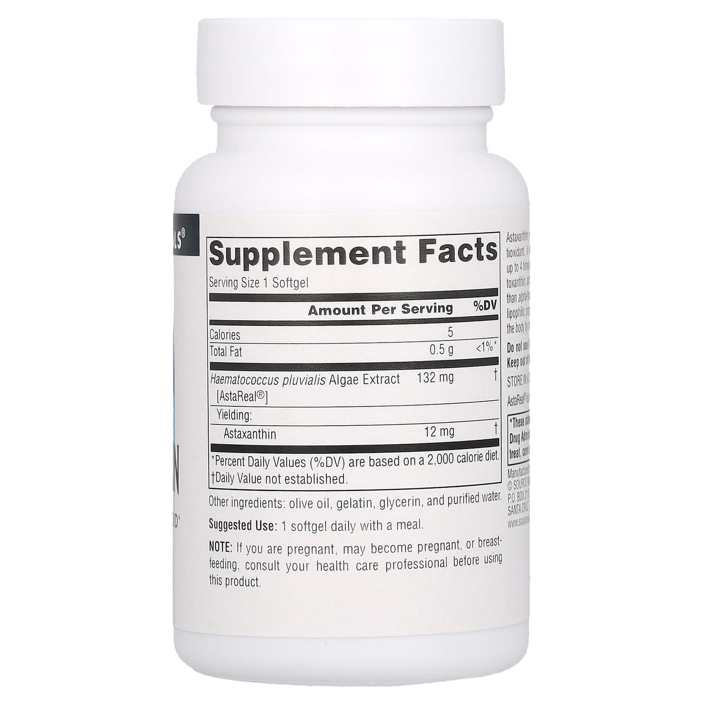 Source Naturals, Astaxanthin, 60 Softgels - Image 2