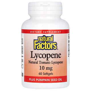 Lycopene 10mg - Natural Tomato Extract for Prostate Health & Antioxidant Benefit