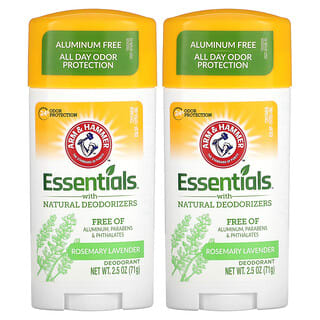 Arm & Hammer Natural Deodorant, Rosemary Lavender, 2.5 oz, 2 Pack