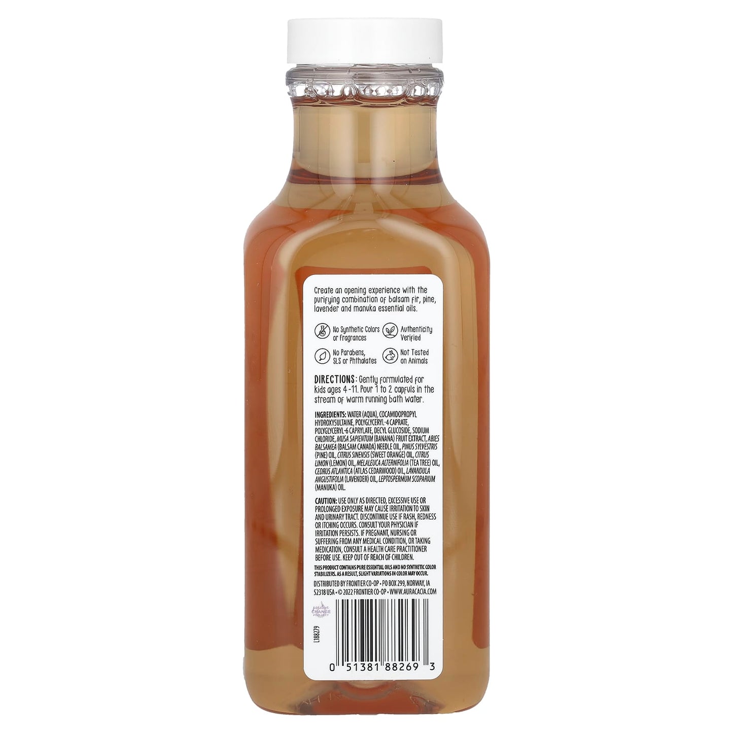 Aura Cacia Clearing Bubble Bath for Kids, Sulfate-Free & Cruelty-Free - Image 2