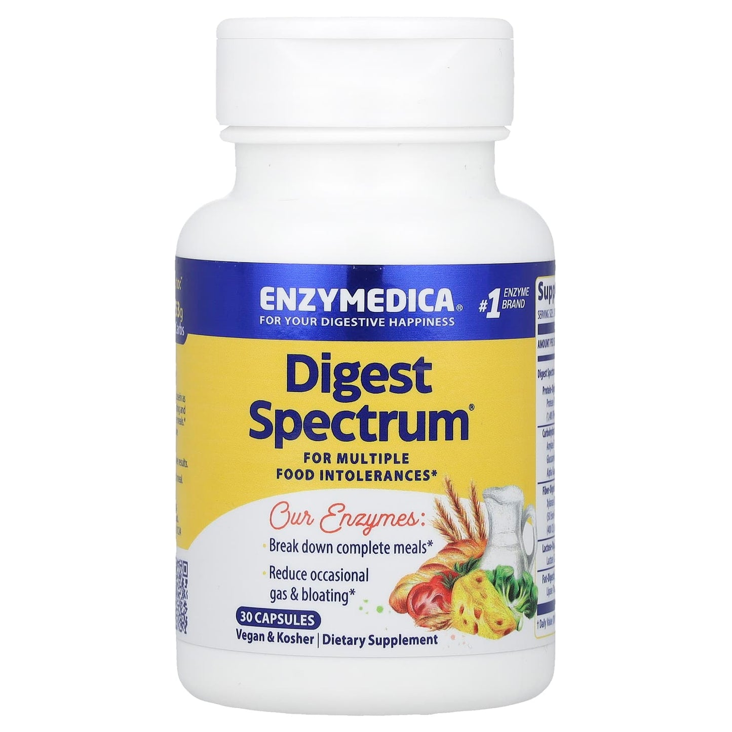 Digest Spectrum by Enzymedica - Complete Digestive Enzyme Supplement - Image 1