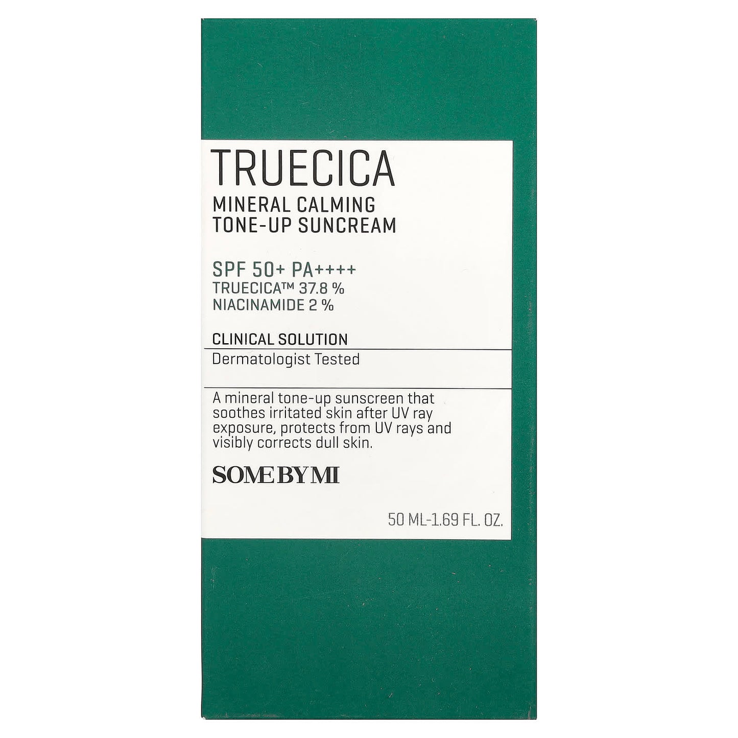 SOME BY MI, Truecica Mineral Calming, Tone-Up Sunscreen, SPF 50+ PA++++, 1.69 fl oz (50 ml) - Image 2